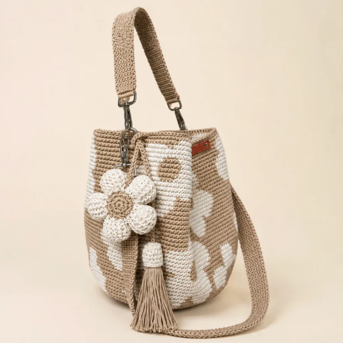 Flower Crochet Bag