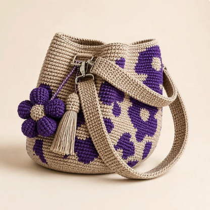 Flower Crochet Bag