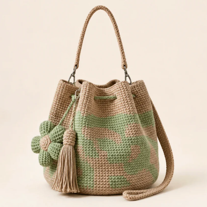 Flower Crochet Bag